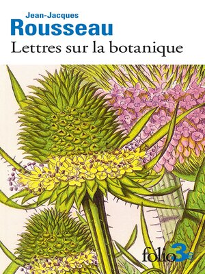 cover image of Lettres sur la botanique